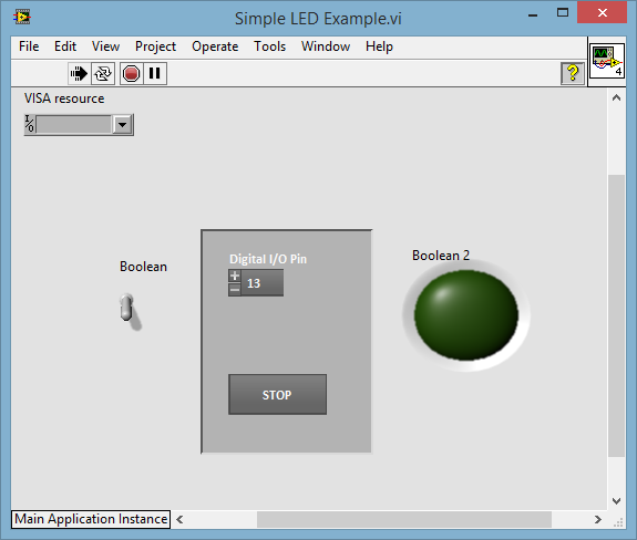 il VI Sample LED example